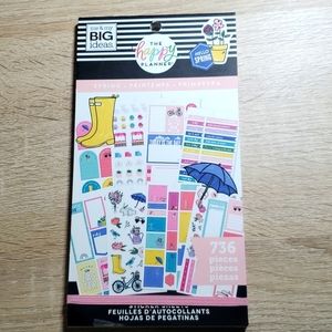 Happy planner spring stickers